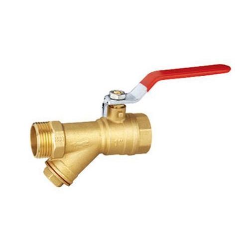 Sant Forged Brass Ball Valve With Y Strainer 25 mm, FBV 4